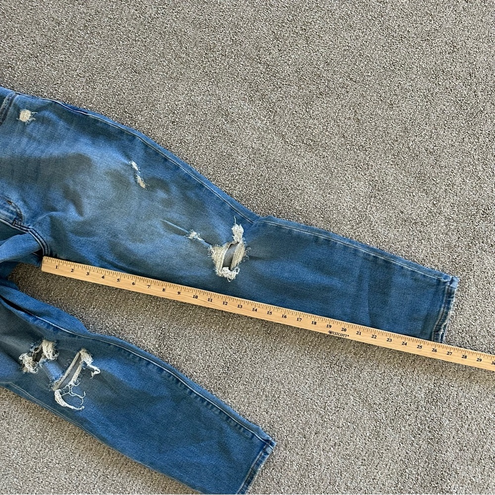 Abercrombie & Fitch The Super Skinny High‎ Rise Jeans 30/10Short - Picture 5 of 8